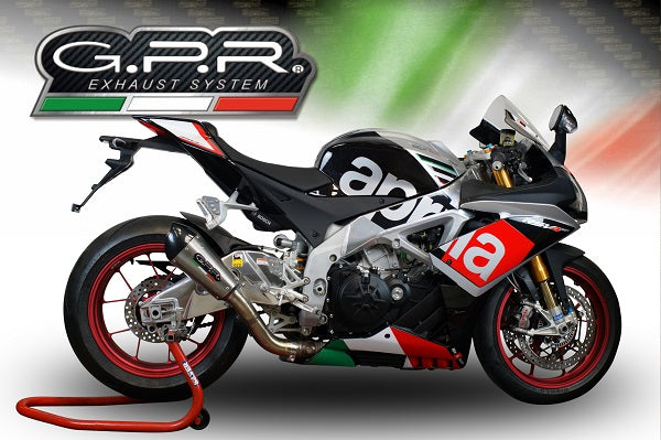 Aprilia RSV4 1000 2015-2016 Exhaust GPR Slip-on Grand Prix Evo Titanium - photo 4