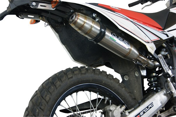 Beta 125 RR ENDURO LC 2010-2018 Exhaust GPR Slip-on Deeptone Inox