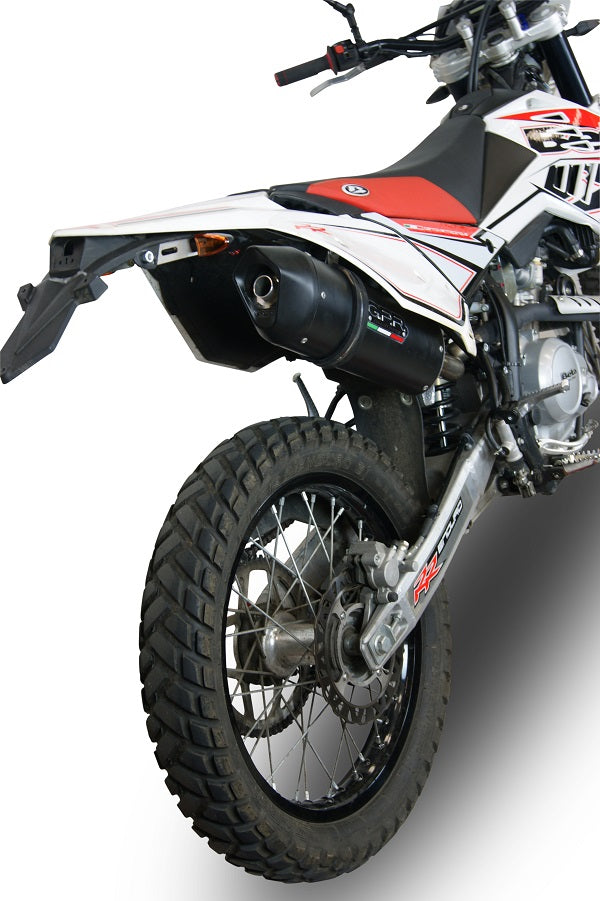 Beta 125 RR ENDURO LC 2010-2018 Exhaust GPR Slip-on Furore Nero