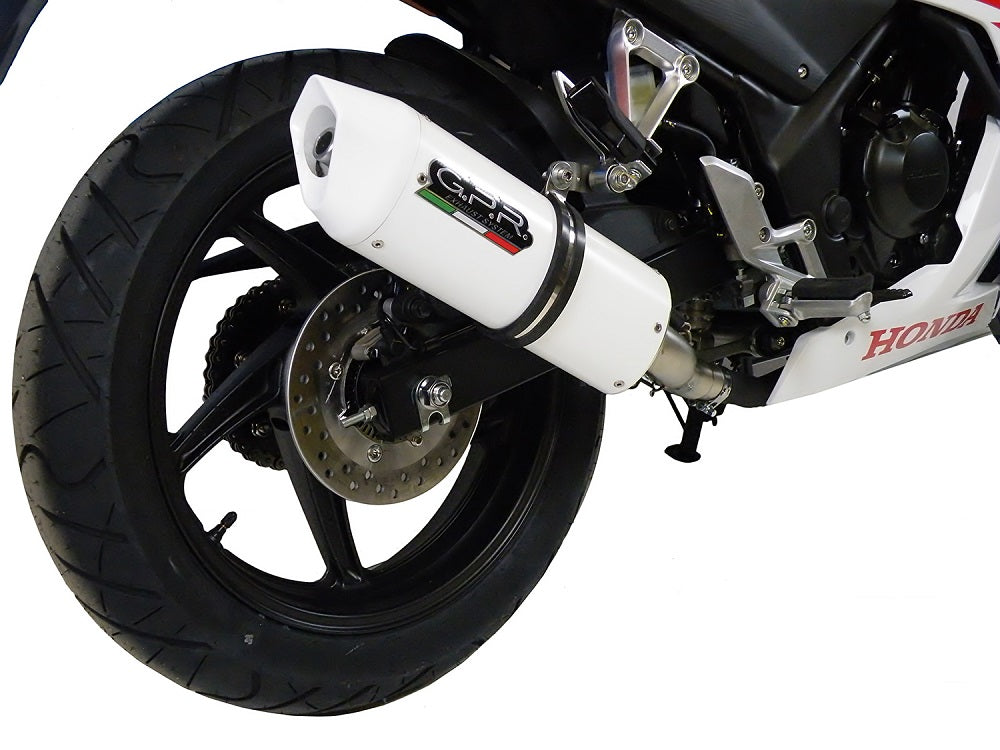 Honda CBR300R 2014-2016 Exhaust GPR Slip-on Albus Ceramic