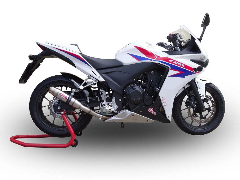 Honda CBR500R 2019-2022 Exhaust GPR Slip-on Deeptone Inox
