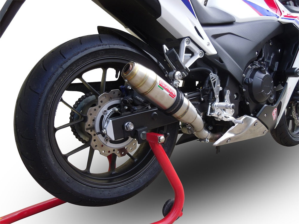 Honda CBR500R 2023-2024 Exhaust GPR Slip-on Deeptone Inox