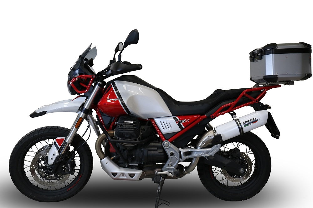 Moto Guzzi V85 TT 2021-2023 Exhaust GPR Slip-on Albus Evo4