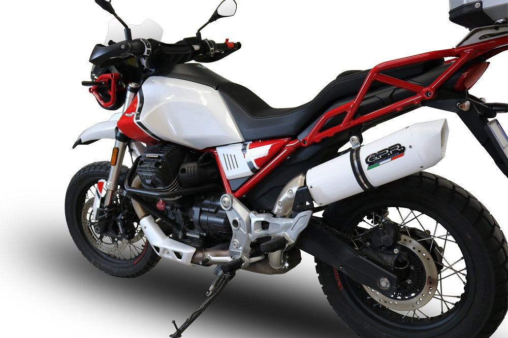 Moto Guzzi V85 TT 2021-2023 Exhaust GPR Slip-on Albus Evo4