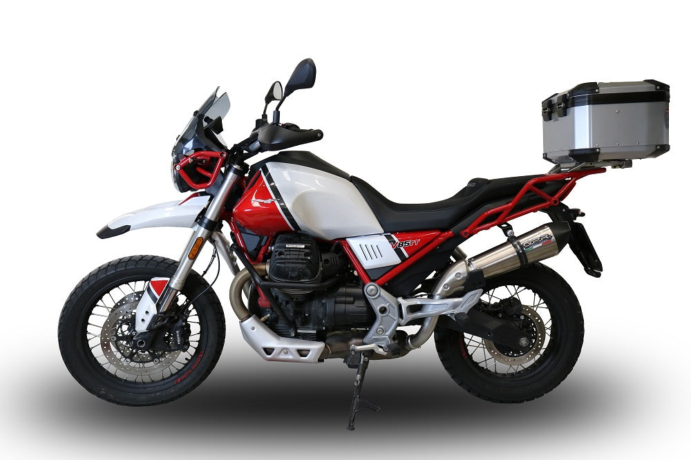 Moto Guzzi V85TT 2019-2020 Exhaust GPR Slip-on Grand Prix Evo Titanium
