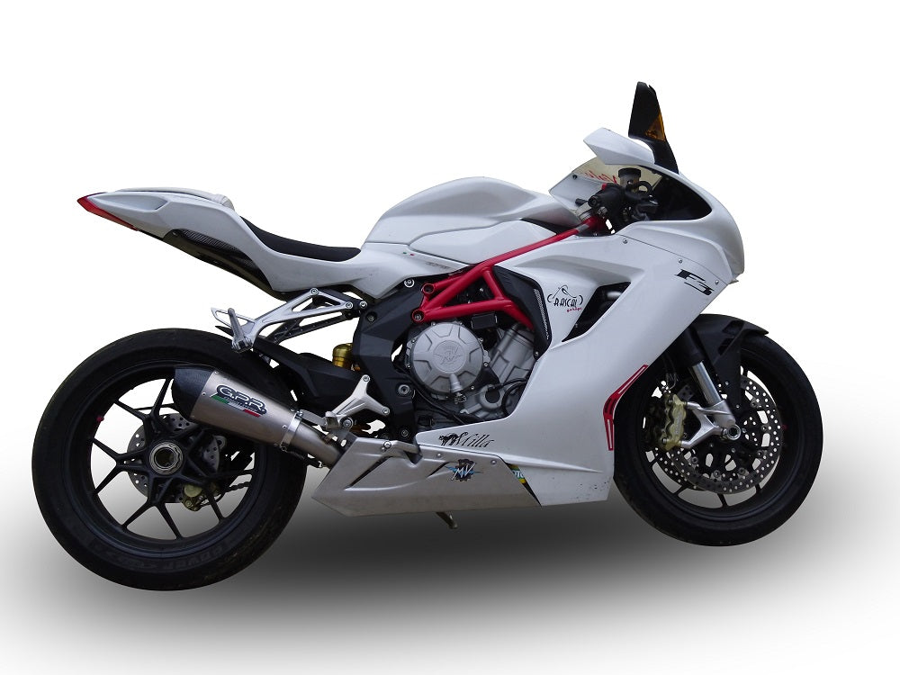 MV Agusta F3 675 2012-2016 Exhaust GPR Slip-on Grand Prix Evo Titanium