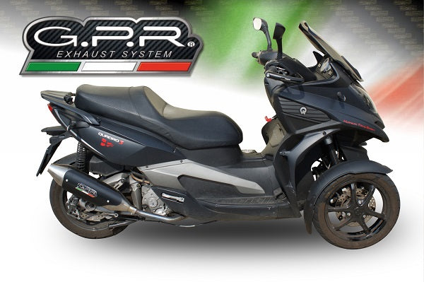Quadro Qv 3 2018-2020 Exhaust GPR Slip-on Power Bomb