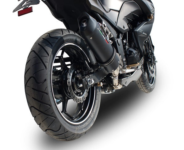 Kawasaki Z300 2014-2017 Exhaust GPR Slip-on Furore Nero
