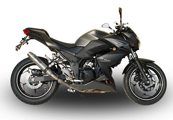 Kawasaki Z300 2014-2017 Exhaust GPR Slip-on Deeptone Inox