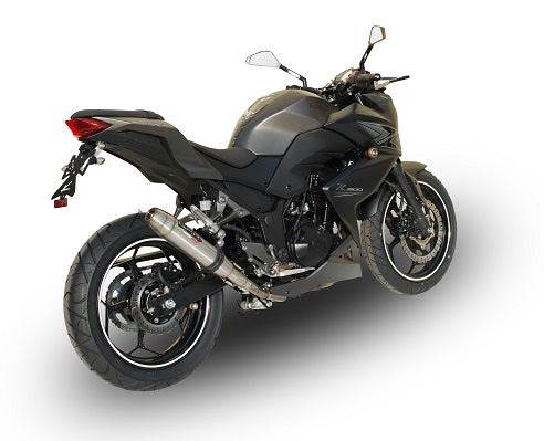 Kawasaki Z300 2014-2017 Exhaust GPR Slip-on Deeptone Inox