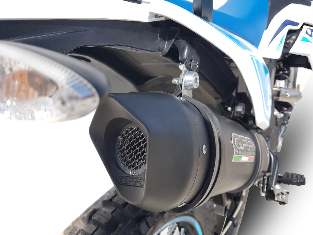 Malaguti Dune 125 2019-2020 Exhaust GPR Slip-on Furore Poppy