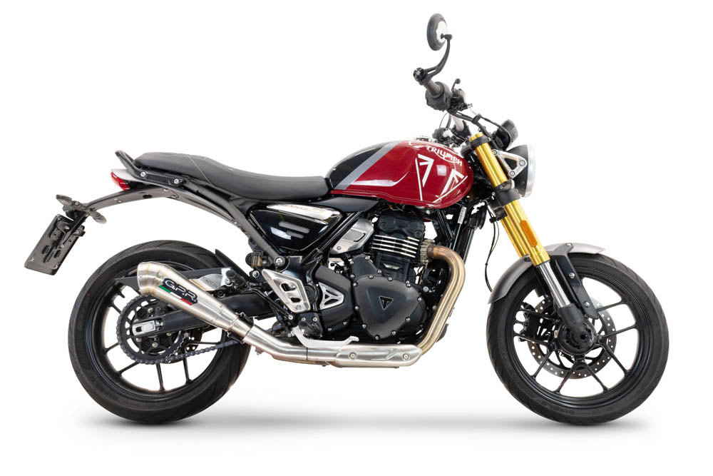 Triumph Speed 400 2023-2025 Exhaust GPR Slip-on Powercone Evo