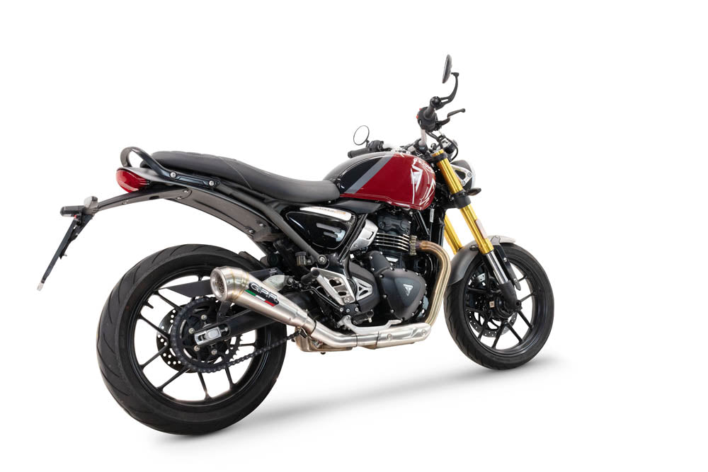 Triumph Speed 400 2023-2025 Exhaust GPR Slip-on Powercone Evo