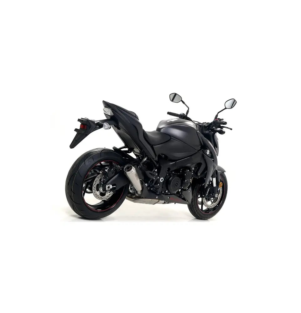 Escape deslizante Arrow Pro-Race de nicromo para Suzuki GSX-S1000 2017-2024 71828PRI