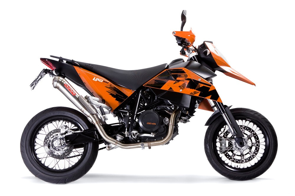 KTM Supermoto 690 2007-2009 Exhaust GPR Full System Powercone Evo