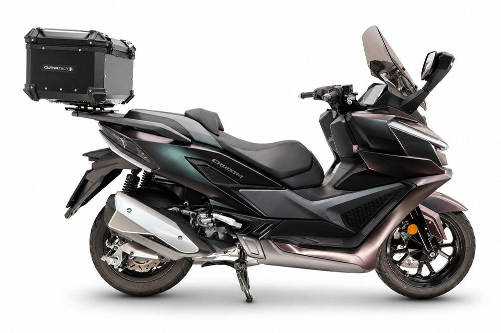 SYM Cruisym 400 2025-2027 GPR Tech 45L Aluminum Top Case, Black with Mounting Plate - photo 1