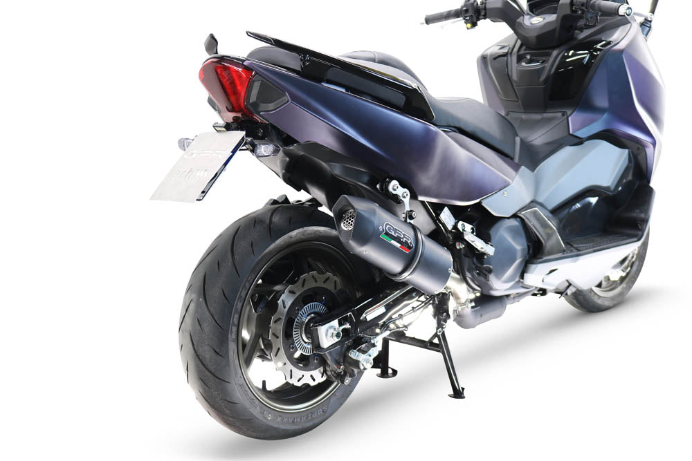 SWM Maxsym TL 508 2021-2024 Exhaust GPR Slip-on Furore Evo4 Nero