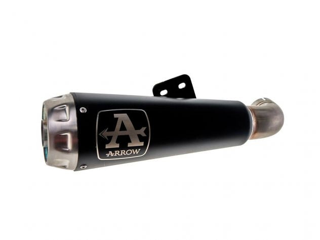 Escape Arrow Pro-Race 71863PRN, tapa de acero oscuro nicromado para Yamaha YZF-R6 2017-2025