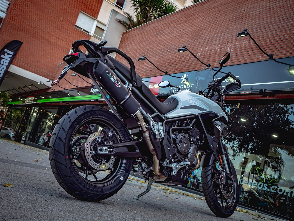 Triumph Tiger 900 2020-2023 Exhaust GPR Slip-on Furore Evo4 Nero