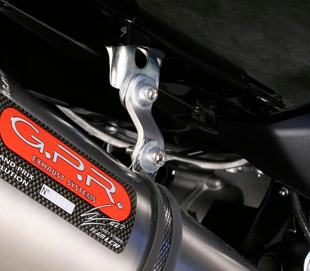 Yamaha T-Max 500 2001-2011 Exhaust GPR Full System Furore Nero