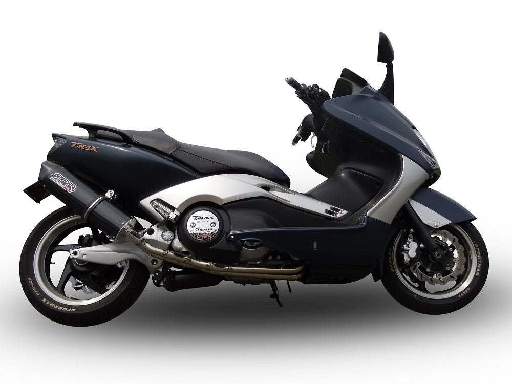 Yamaha T-Max 500 2001-2011 Exhaust GPR Full System Furore Nero