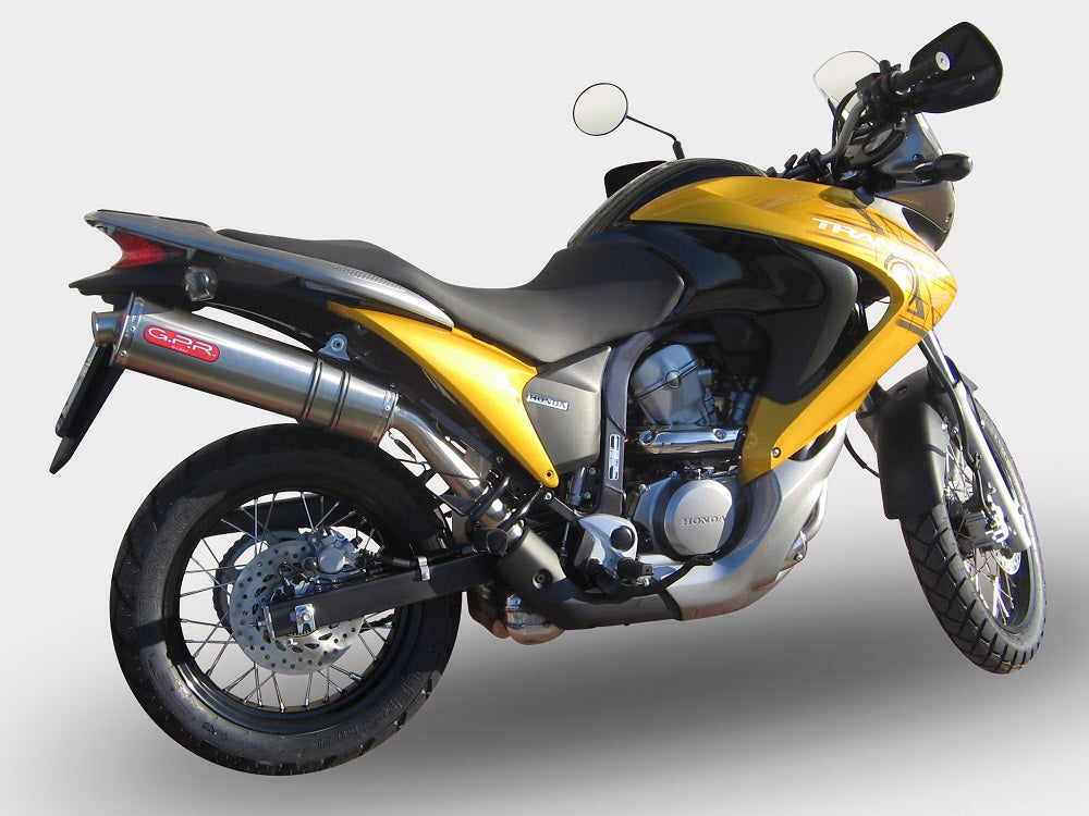 Honda Transalp Xl 700 V 2007-2014 Exhaust GPR Slip-on Trioval