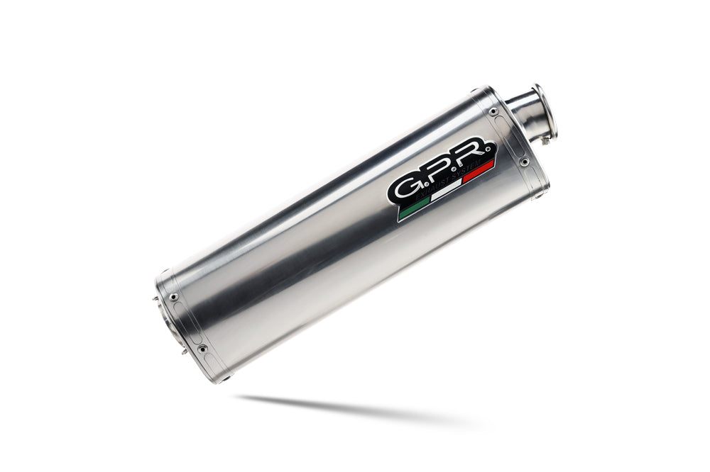 Moto Guzzi Stelvio 1200 4V 2008-10 Exhaust GPR Slip-on Trioval