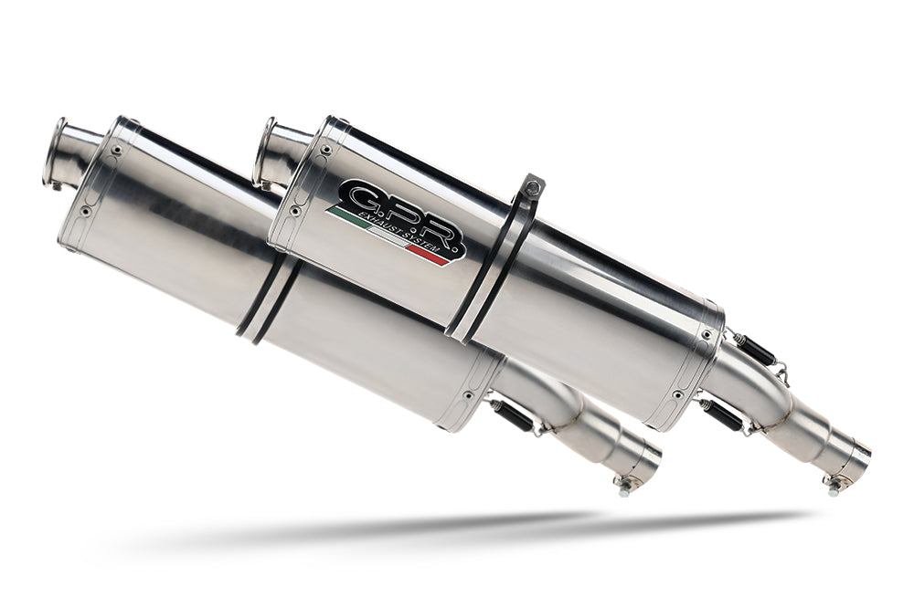 Ducati Monster 620 2003-2006 Exhaust GPR Double Slip-on Trioval