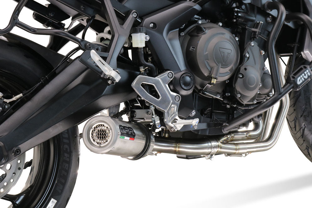 Triumph Tiger Sport 660 2025-2026 Exhaust GPR Full System M3 Inox Low Level