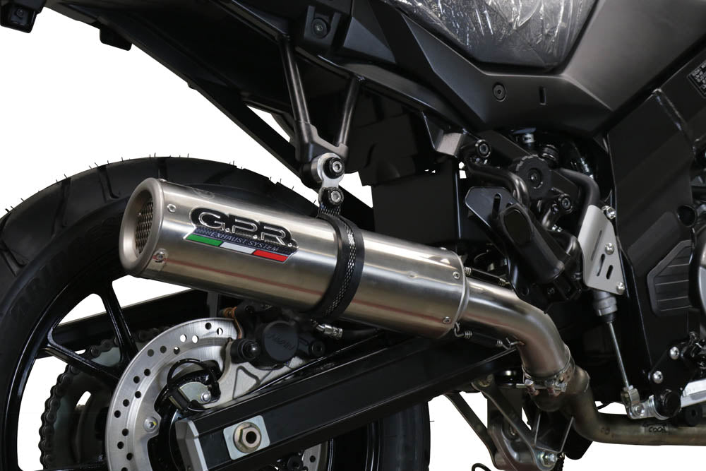 Suzuki V-Strom DL 650 2017-2020 Exhaust GPR Mid-Line M3 Inox