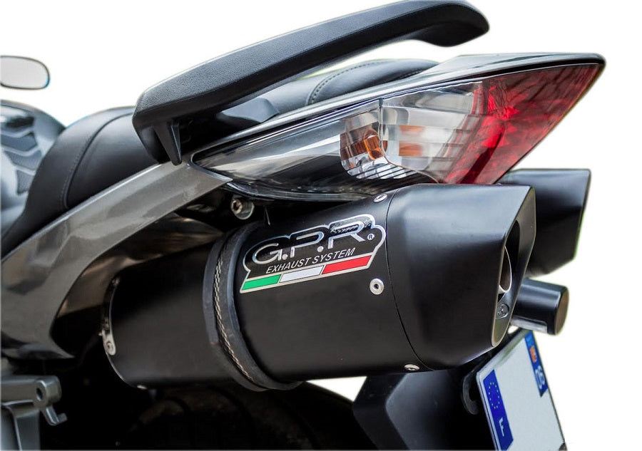 Honda VFR800 V-Tec 2002-2013 Exhaust GPR Double Slip-on Furore Nero