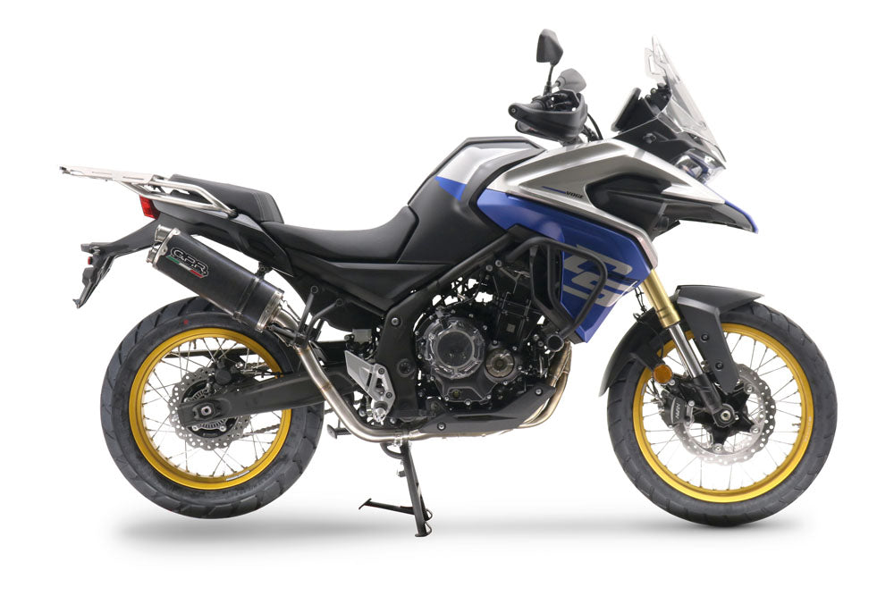 Voge 525DSX 2025-2026 Exhaust GPR Slip-on Dual Poppy