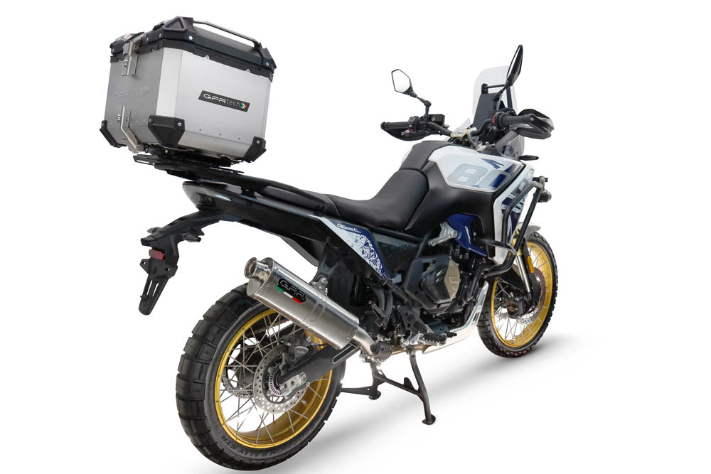 Voge DS 800 Rally 2025-2026 GPR Tech 35L Aluminum Top Case, Silver with Mounting Plate - photo 2