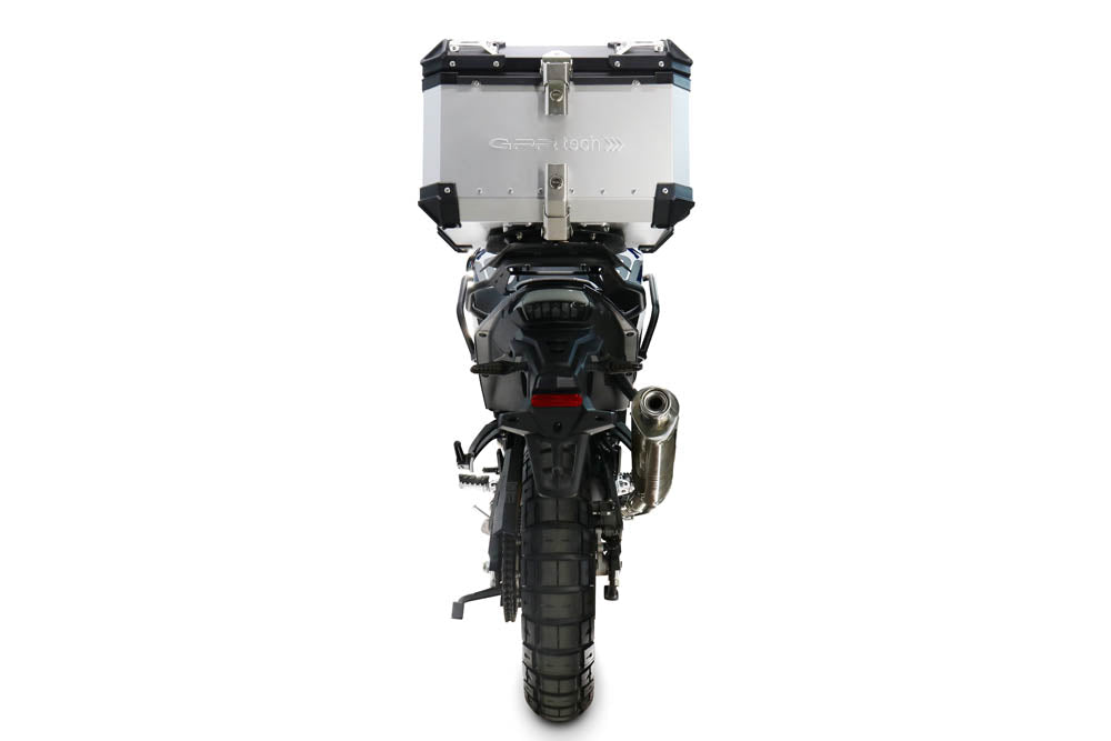 Voge DS 800 Rally 2025-2026 GPR Tech 45L Aluminum Top Case, Silver with Mounting Plate - photo 3