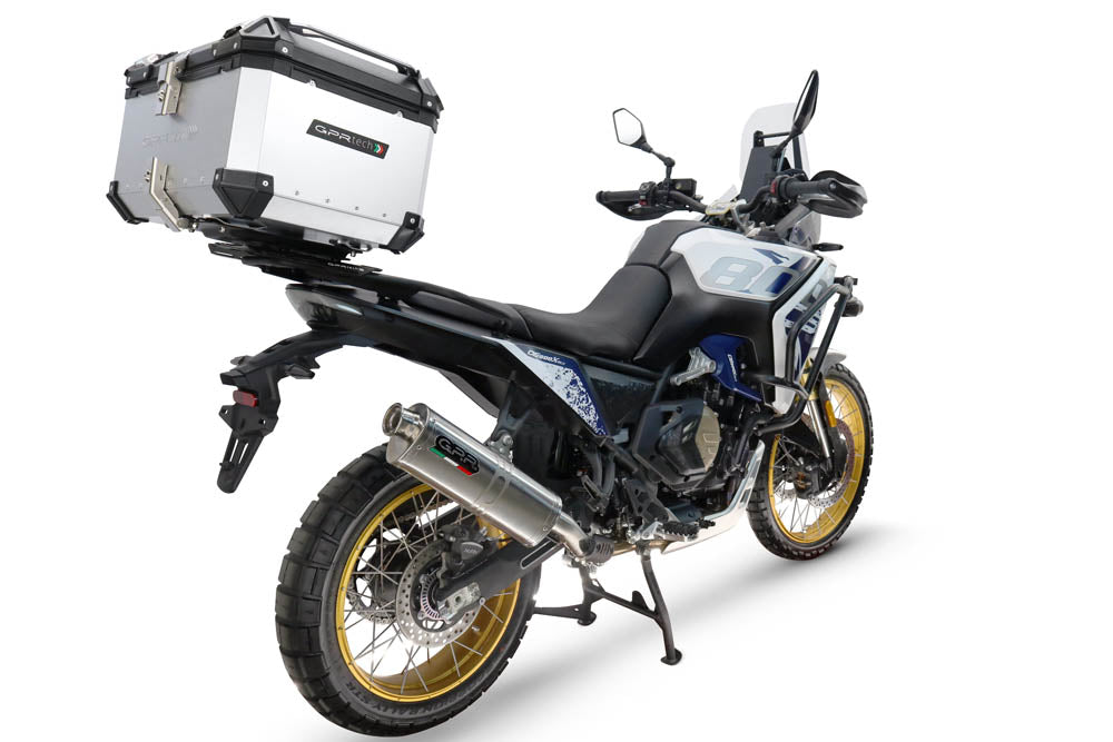 Voge DS 800 Rally 2025-2026 GPR Tech 55L Aluminum Top Case, Silver with Mounting Plate - photo 2