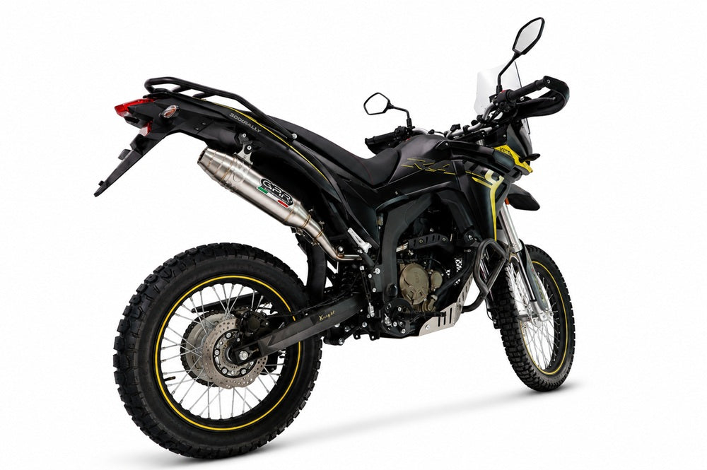 Voge 300Rally 2025-2026 Exhaust GPR Slip-on Deeptone Inox