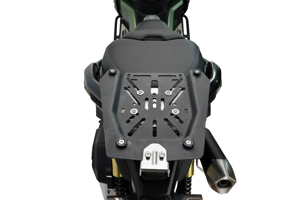 Voge SR 450 X 2026-2027 GPR Tech 26L Aluminum Top Case, Silver, with roof rack and mounting plate - photo 6