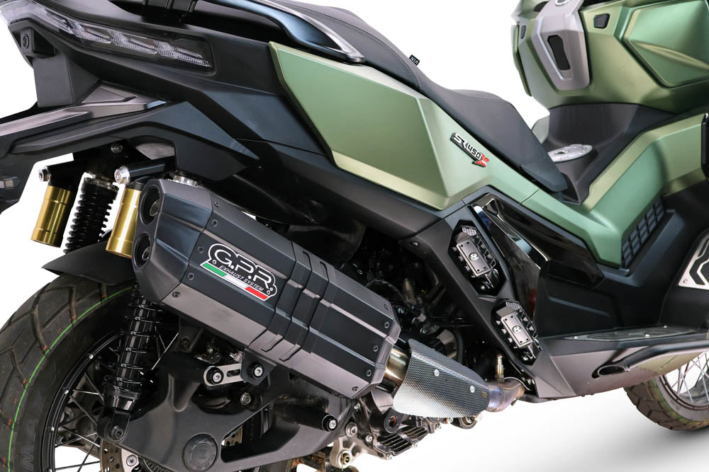 Voge SR 450 X 2026-2027 Exhaust GPR Slip-on Hyper Sonic Black Titanium