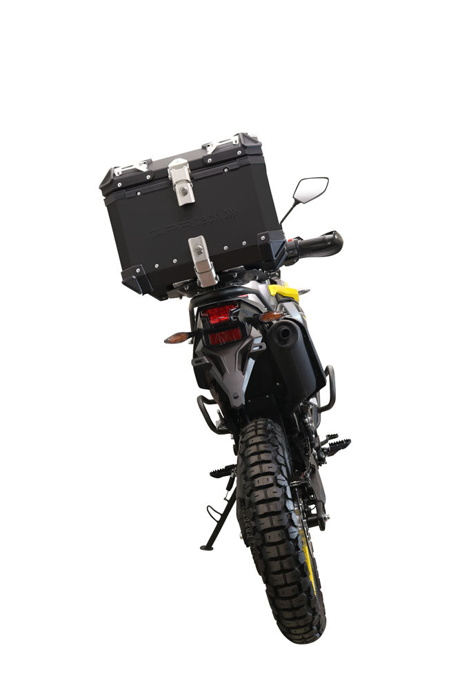 Voge 300 Rally 2025-2026 GPR Tech 35L Aluminum Top Case, Black with Mounting Plate - photo 4
