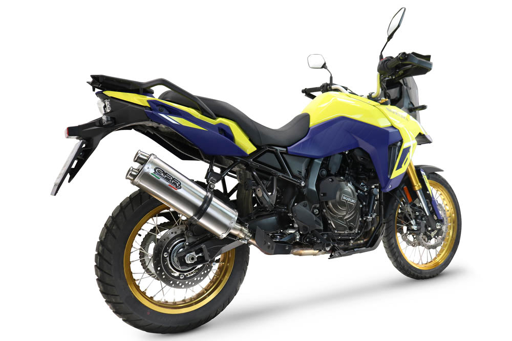 Suzuki V-Strom 800DE / 800SE 2025-2026 Exhaust GPR Slip-on Dual Inox