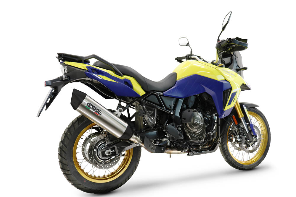 Suzuki V-Strom 800DE / 800SE 2023-2024 Exhaust GPR Slip-on Furore-X Titanio