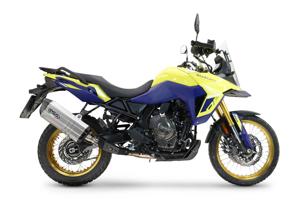 Suzuki V-Strom 800DE / 800SE 2025-2026 Exhaust GPR Slip-on Hyper Sonic Titanium