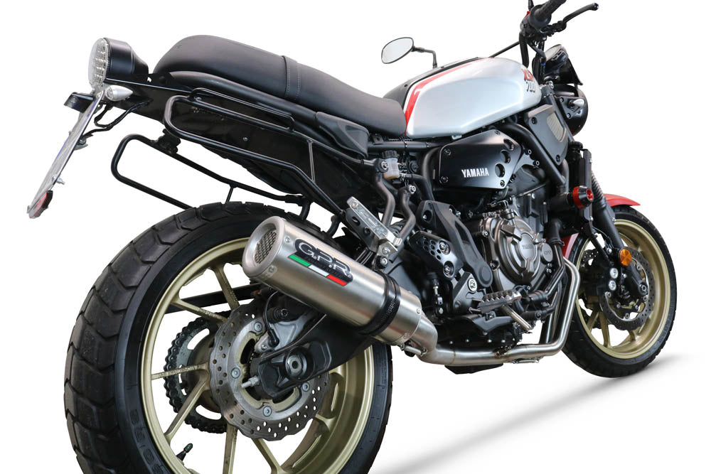 Yamaha Xsr 700 2021-2024 Exhaust GPR Full System M3 Inox