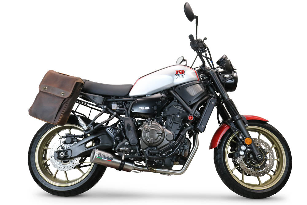 Yamaha Xsr 700 2021-2024 Exhaust GPR Full System M3 Inox