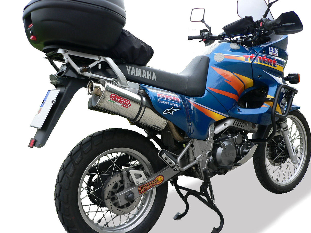 Yamaha Xtz 660 Tenere1991-98 Exhaust GPR Slip-on Trioval
