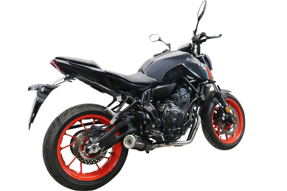 Yamaha Mt-07 2021-2024 Exhaust GPR Full System M3 Poppy