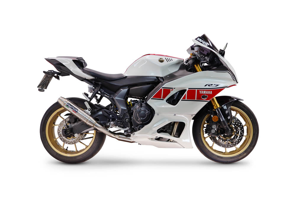 Yamaha YZF R7 2021-2024 Exhaust GPR Full System Deeptone Inox