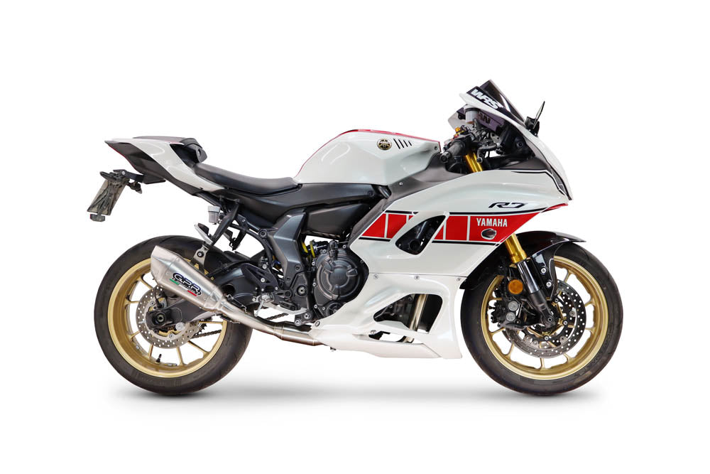 Yamaha YZF R7 2021-2024 Exhaust GPR Full System GP-Revo Titanium