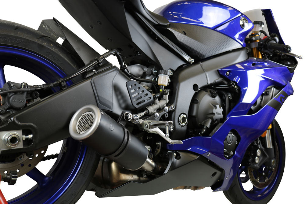 Yamaha Yzf R6 2017-2024 Exhaust GPR Slip-on M3 Black Titanium
