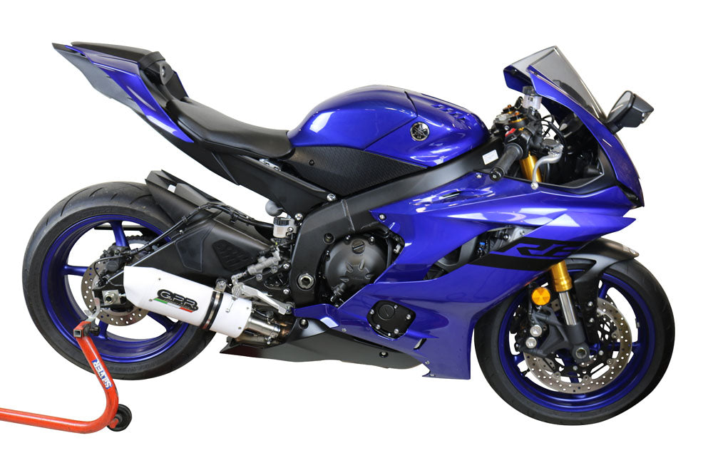 Escape GPR Slip-on Albus Evo4 para Yamaha YZF R6 2017-2025